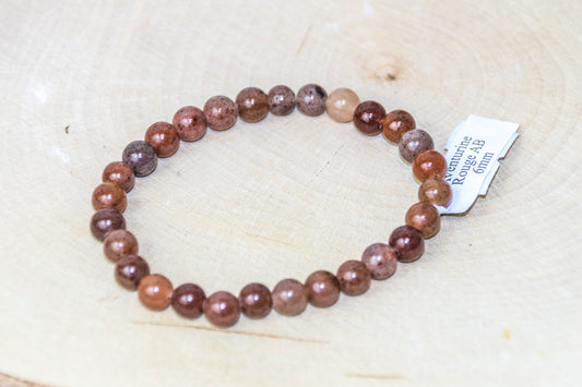 Bracelet Aventurine rouge L'Atelier Ginko - Boutique en Ligne