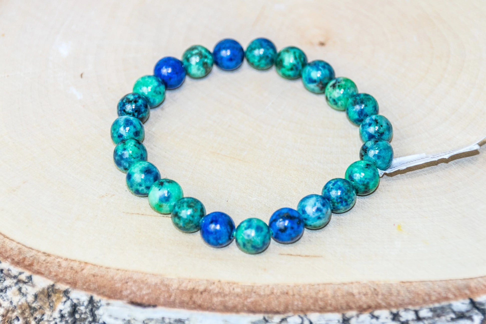 Bracelet Azurite Malachite L'Atelier Ginko - Boutique en Ligne