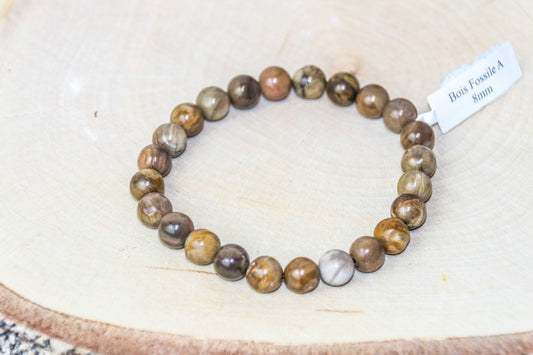 Bracelet Bois fossile L'Atelier Ginko - Boutique en Ligne