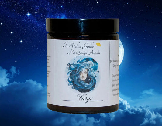 Bougie Astrologique Vierge L'Atelier Ginko - Boutique en Ligne