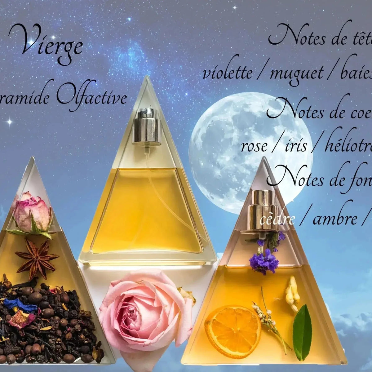 Bougie Astrologique Vierge - L'Atelier Ginko - Boutique en Ligne