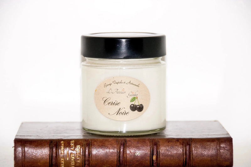 Bougie parfumée Cerise noire en cire de soja - L'Atelier Ginko - Boutique en Ligne