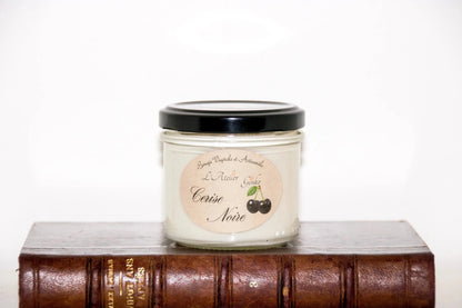 Bougie parfumée Cerise noire en cire de soja - L'Atelier Ginko - Boutique en Ligne