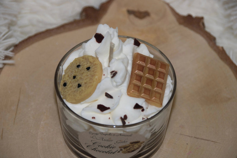 Bougie Cookie chocolat - L'Atelier Ginko - Boutique en Ligne