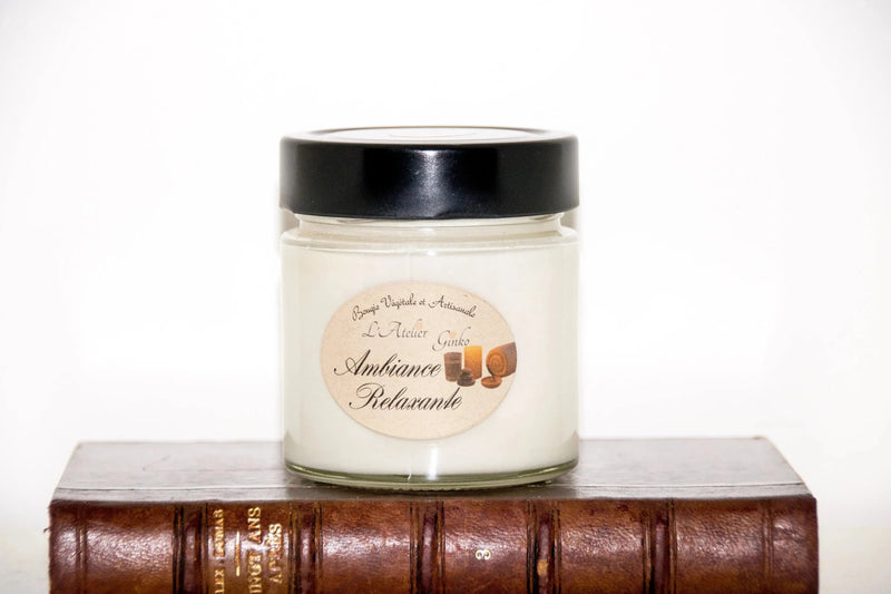 Bougie parfumée Ambiance Relaxante - L'Atelier Ginko - Boutique en Ligne