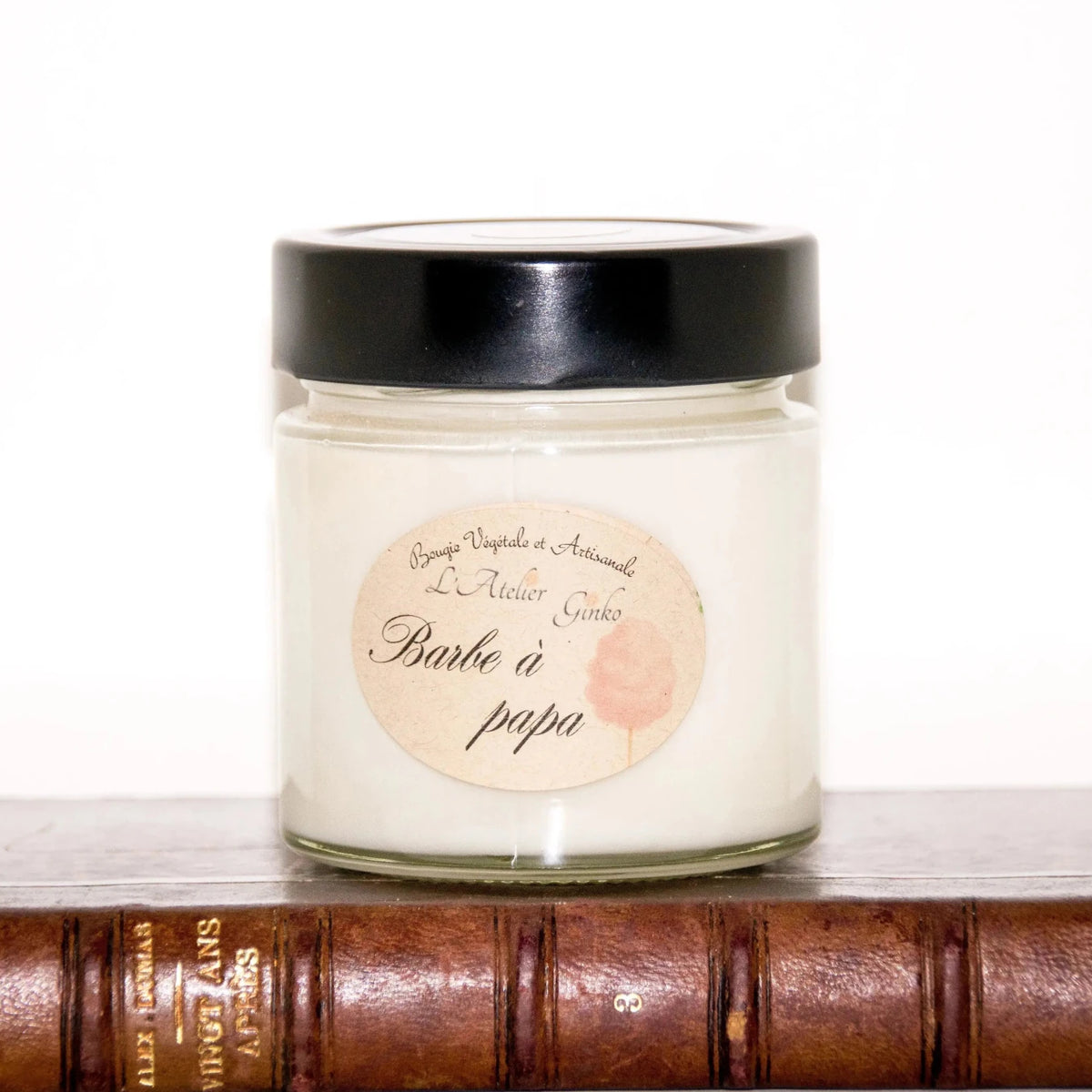 Bougie parfumée Barbe à Papa - L'Atelier Ginko - Boutique en Ligne