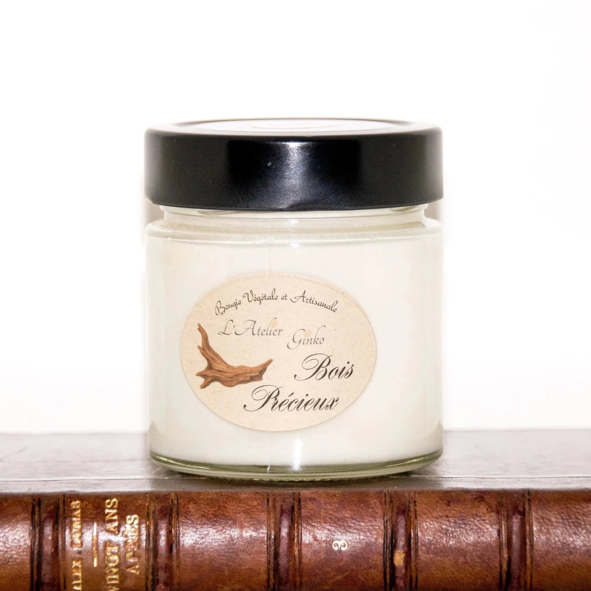 Bougie parfumée Bois précieux - L'Atelier Ginko - Boutique en Ligne