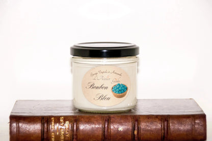 Bougie parfumée Bonbon bleu - L'Atelier Ginko - Boutique en Ligne