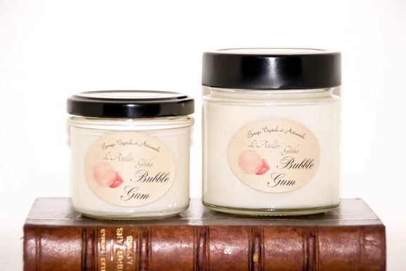 Bougie parfumée Bubblegum - L'Atelier Ginko - Boutique en Ligne