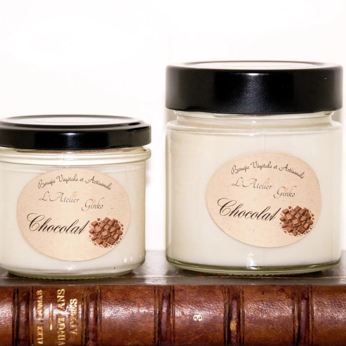 Bougie parfumée Chocolat gourmand - L'Atelier Ginko - Boutique en Ligne