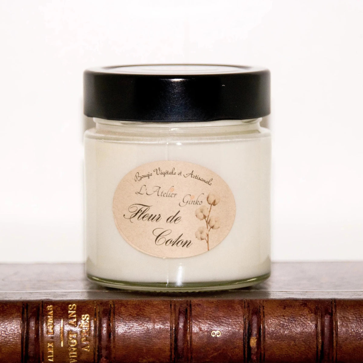 Bougie parfumée Fleur de Coton - L'Atelier Ginko - Boutique en Ligne
