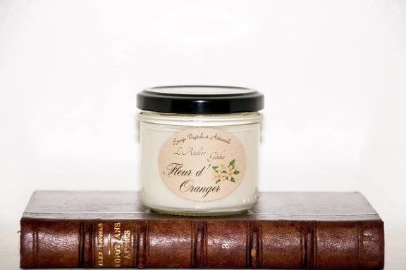 Bougie parfumée Fleur d'Oranger - L'Atelier Ginko - Boutique en Ligne