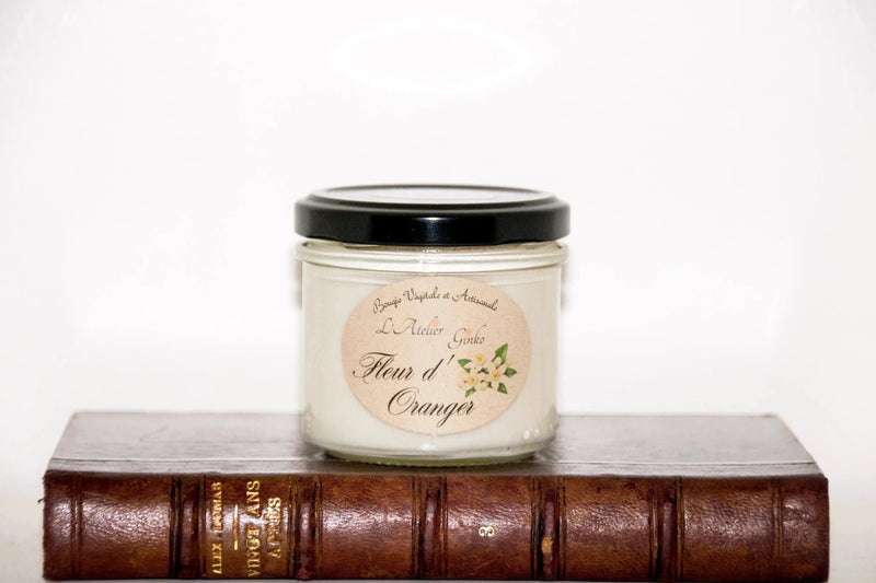 Bougie parfumée Fleur d'Oranger - L'Atelier Ginko - Boutique en Ligne