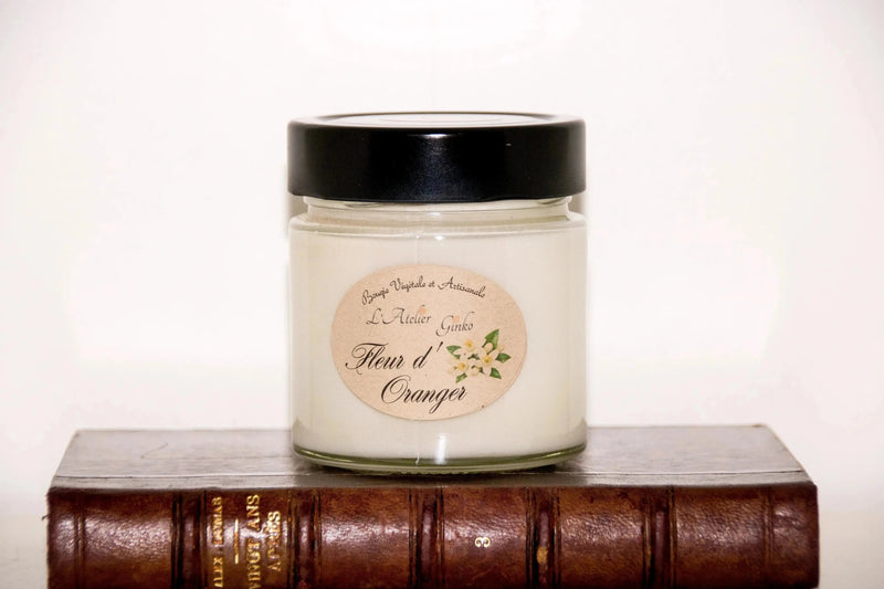 Bougie parfumée Fleur d'Oranger - L'Atelier Ginko - Boutique en Ligne