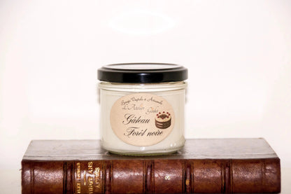 Bougie parfumée Gâteau Forêt Noire - L'Atelier Ginko - Boutique en Ligne