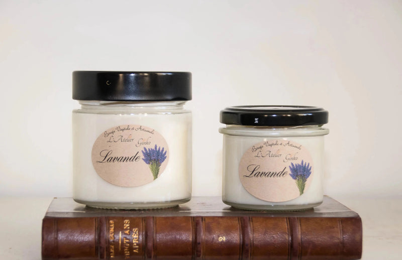 Bougie parfumée Lavande - L'Atelier Ginko - Boutique en Ligne