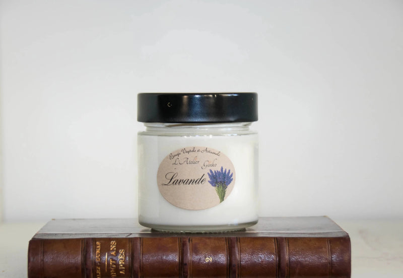 Bougie parfumée Lavande - L'Atelier Ginko - Boutique en Ligne
