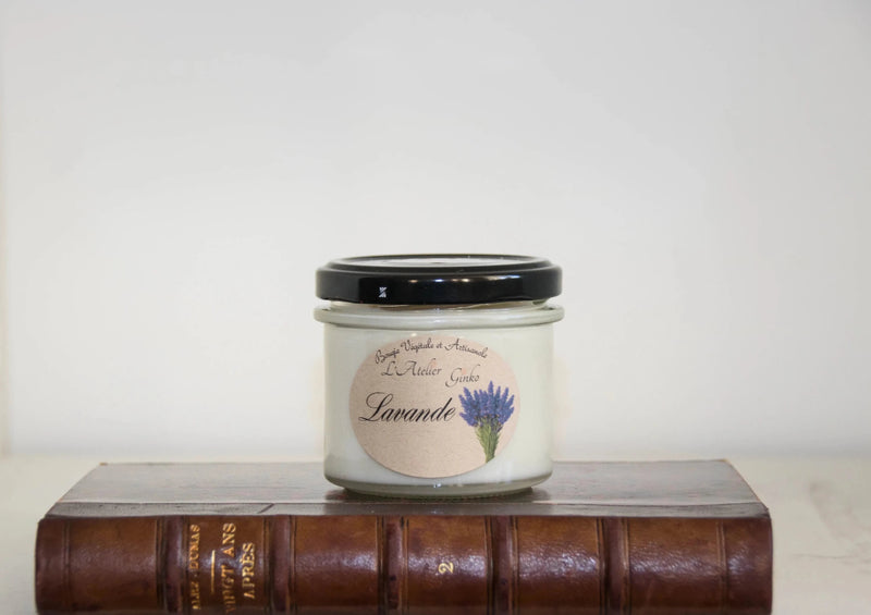 Bougie parfumée Lavande - L'Atelier Ginko - Boutique en Ligne