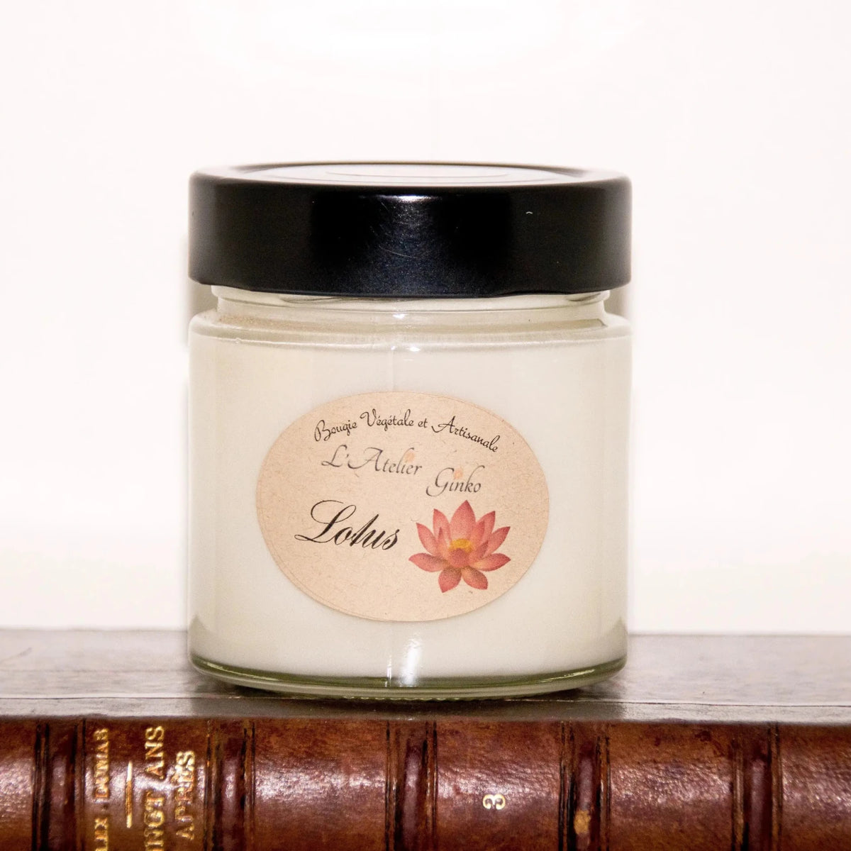 Bougie parfumée Lotus - L'Atelier Ginko - Boutique en Ligne