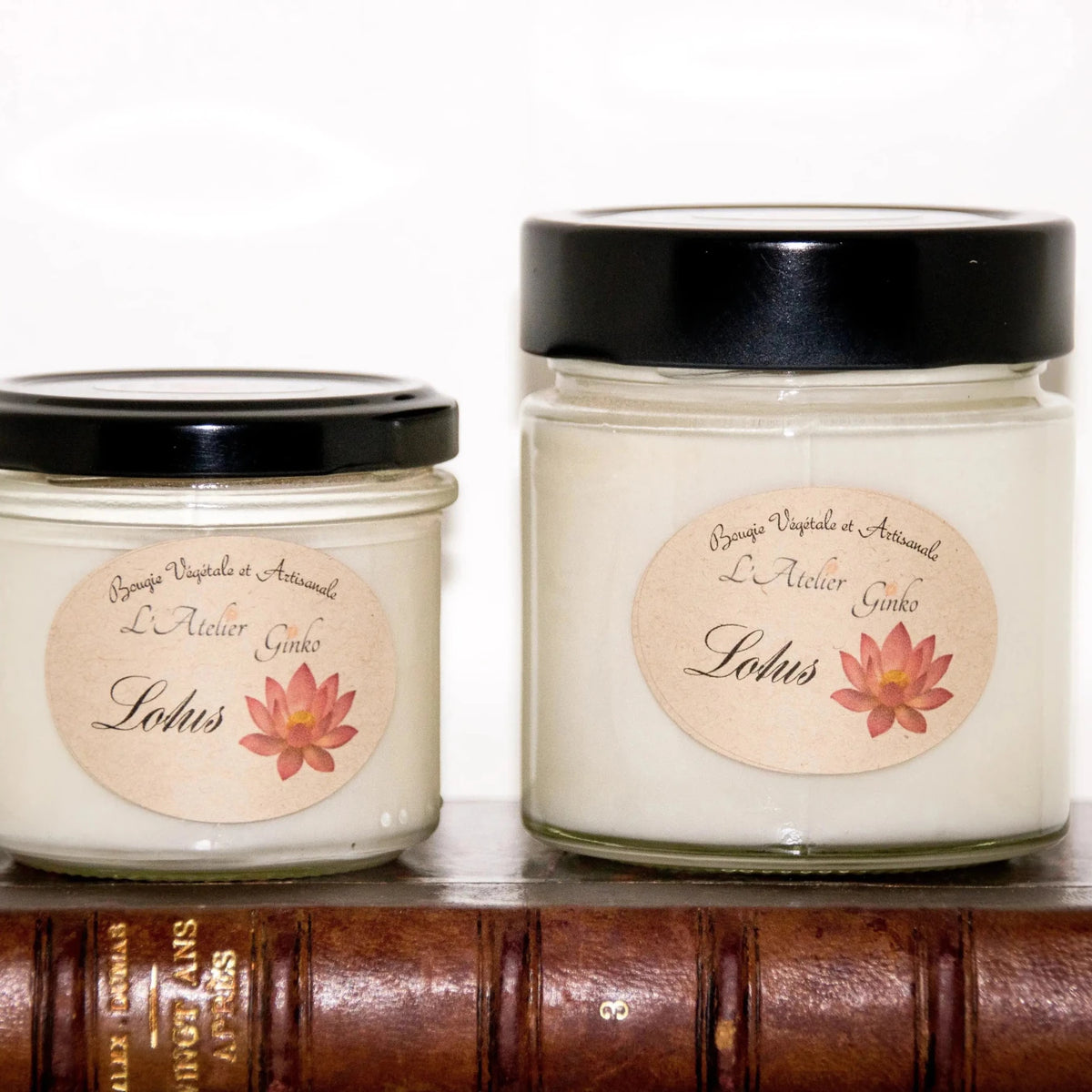 Bougie parfumée Lotus - L'Atelier Ginko - Boutique en Ligne