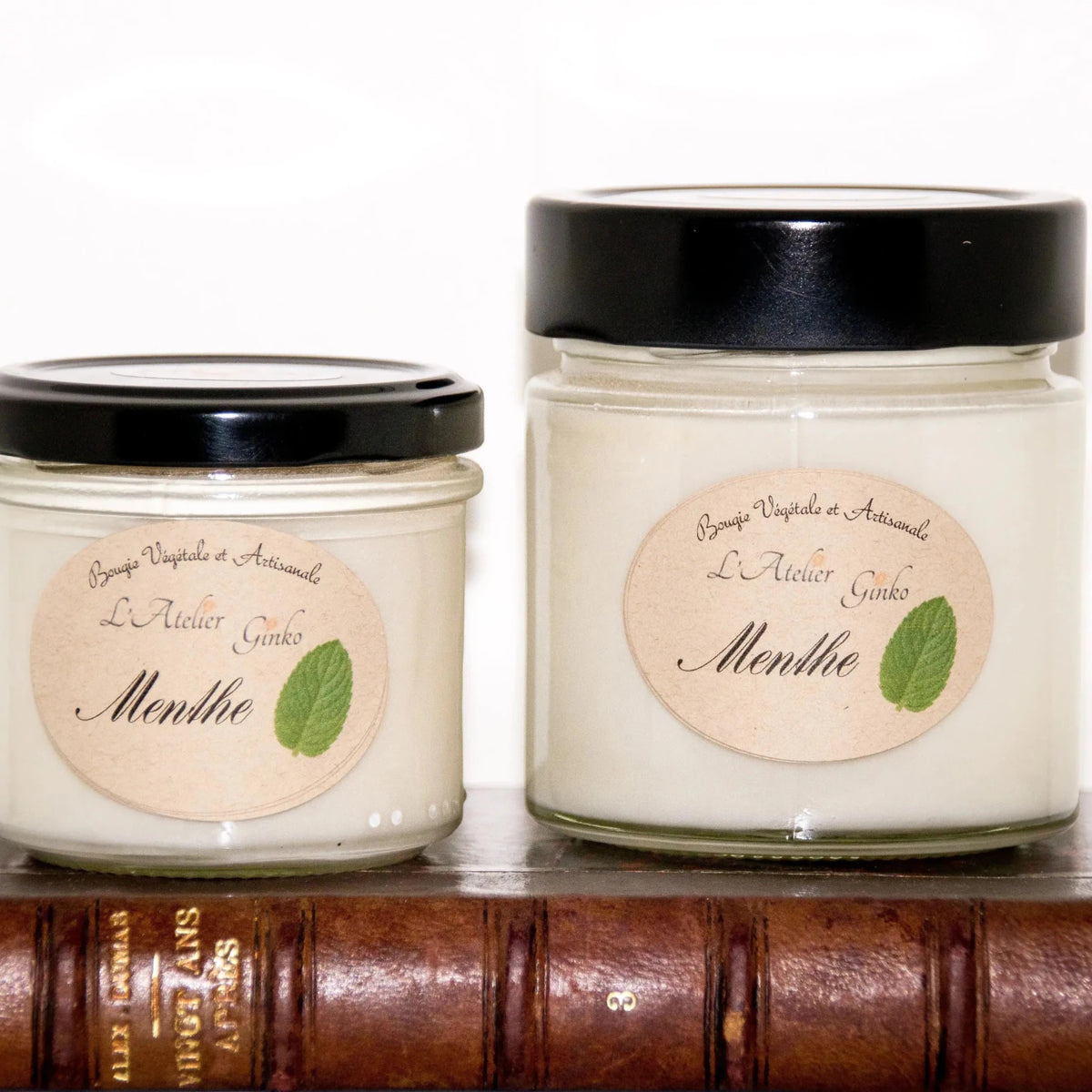 Bougie parfumée Menthe - L'Atelier Ginko - Boutique en Ligne