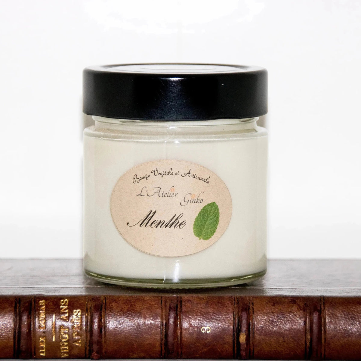 Bougie parfumée Menthe - L'Atelier Ginko - Boutique en Ligne