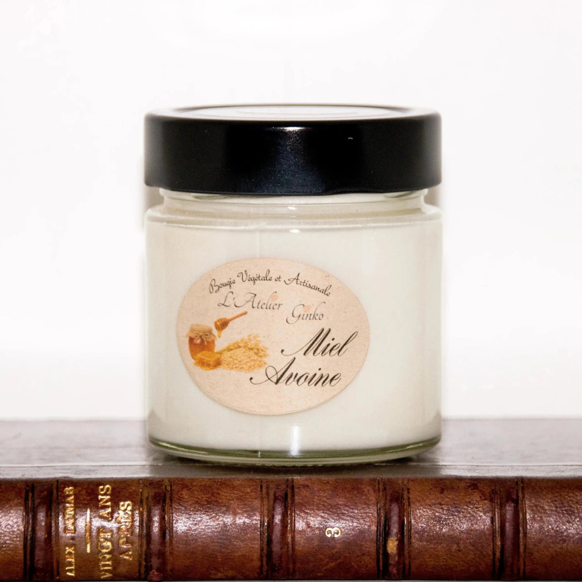 Bougie parfumée Miel Avoine - L'Atelier Ginko - Boutique en Ligne