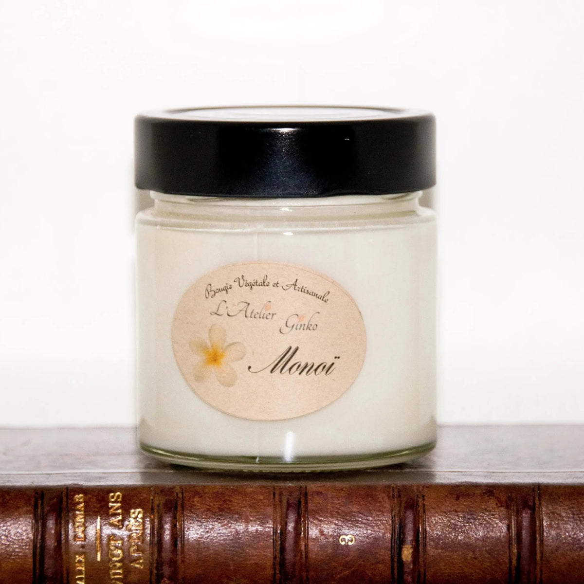 Bougie parfumée Monoï - L'Atelier Ginko - Boutique en Ligne
