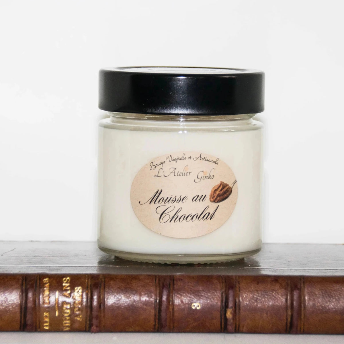 Bougie parfumée Mousse au chocolat - L'Atelier Ginko - Boutique en Ligne