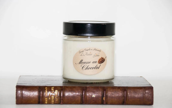 Bougie parfumée Mousse au chocolat - L'Atelier Ginko - Boutique en Ligne