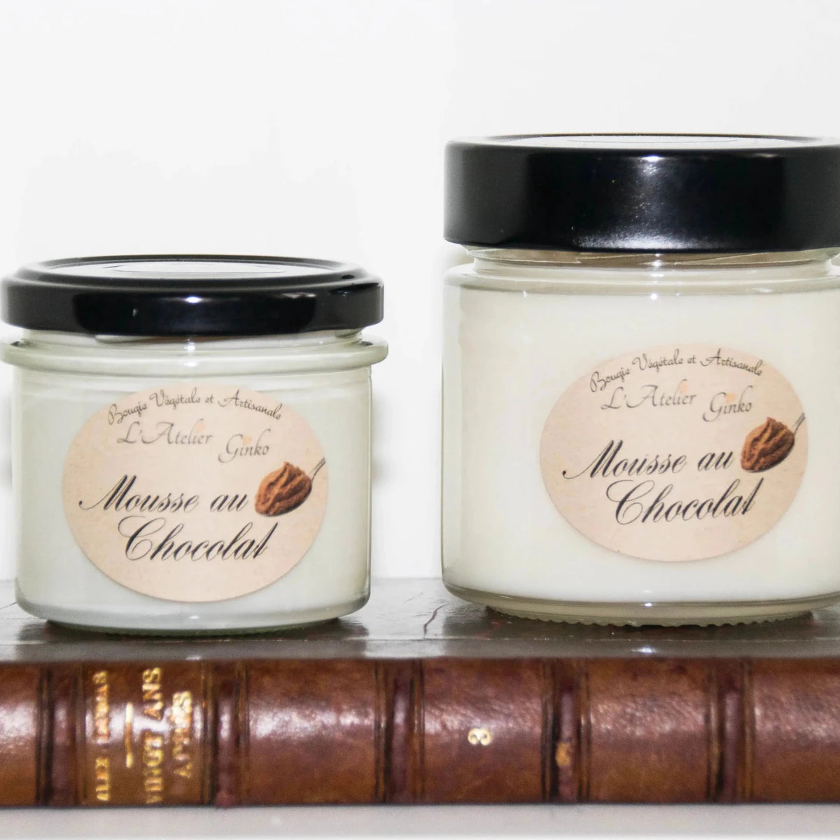 Bougie parfumée Mousse au chocolat - L'Atelier Ginko - Boutique en Ligne