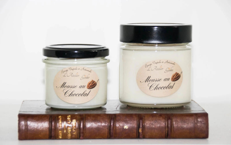 Bougie parfumée Mousse au chocolat - L'Atelier Ginko - Boutique en Ligne