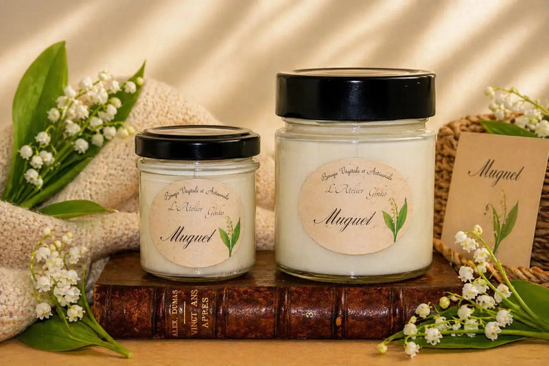 Bougie parfumée Muguet - L'Atelier Ginko - Boutique en Ligne
