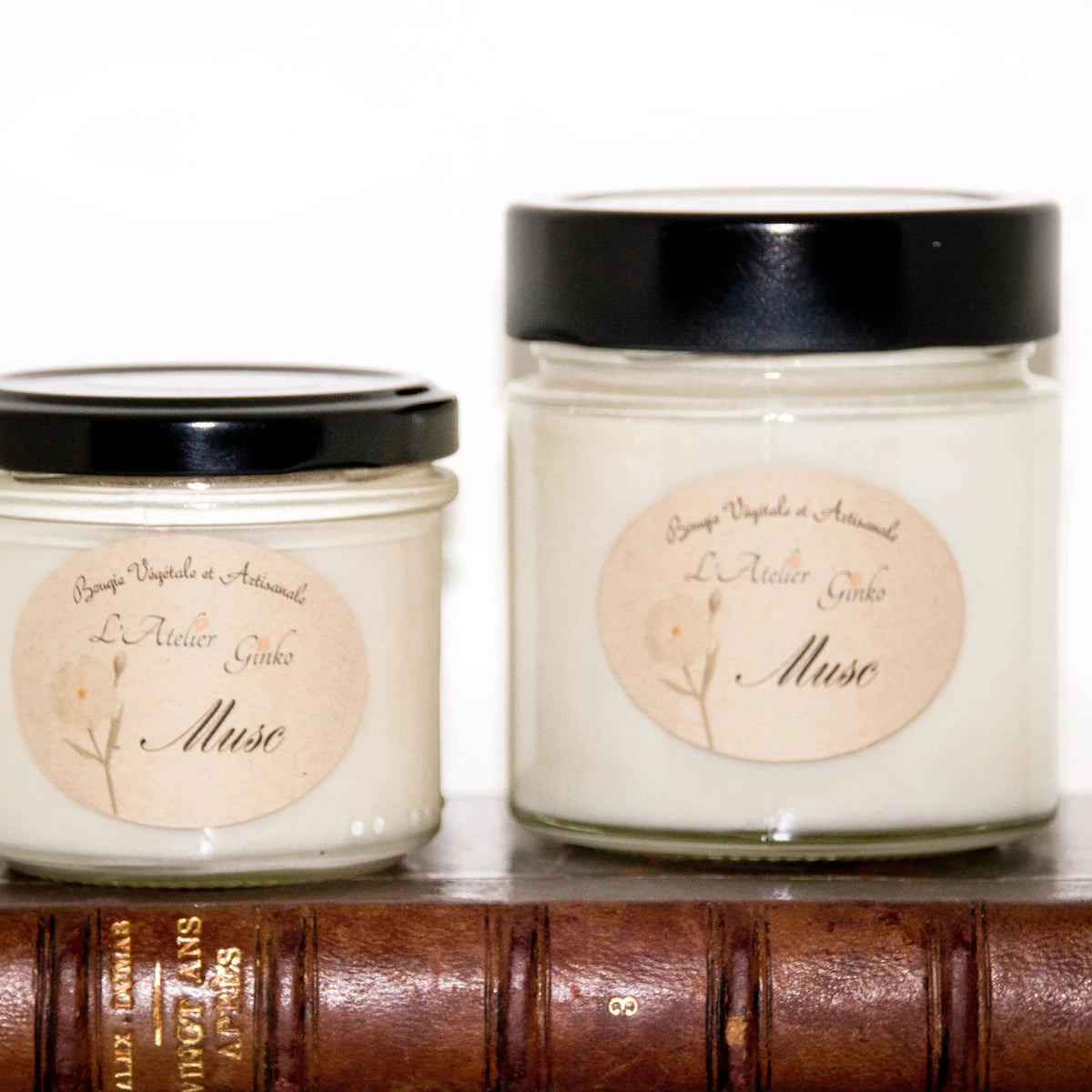 Bougie parfumée Musc - L'Atelier Ginko - Boutique en Ligne