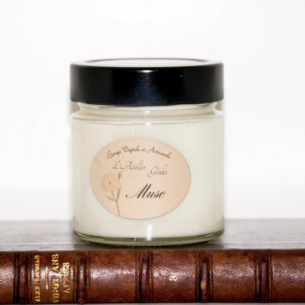 Bougie parfumée Musc - L'Atelier Ginko - Boutique en Ligne