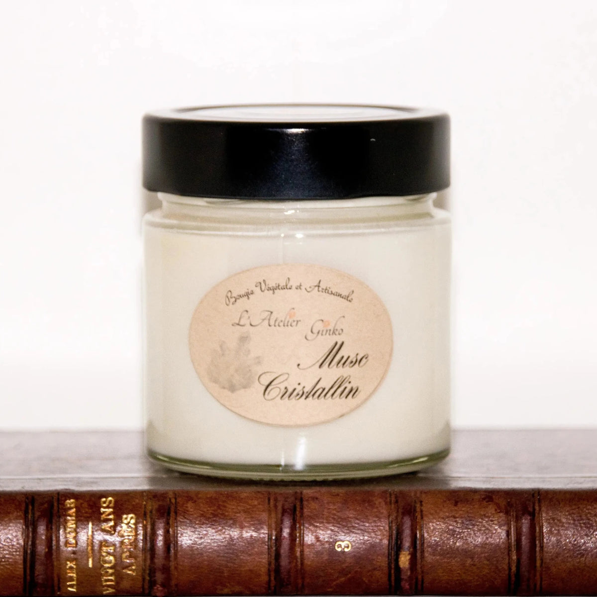 Bougie parfumée Musc Cristallin - L'Atelier Ginko - Boutique en Ligne