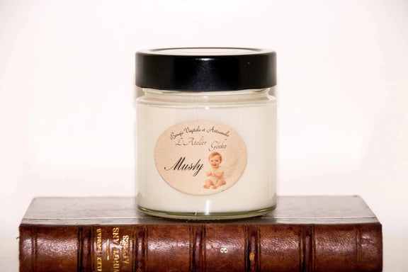 Bougie parfumée Musty - L'Atelier Ginko - Boutique en Ligne