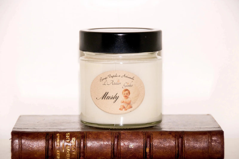 Bougie parfumée Musty - L'Atelier Ginko - Boutique en Ligne