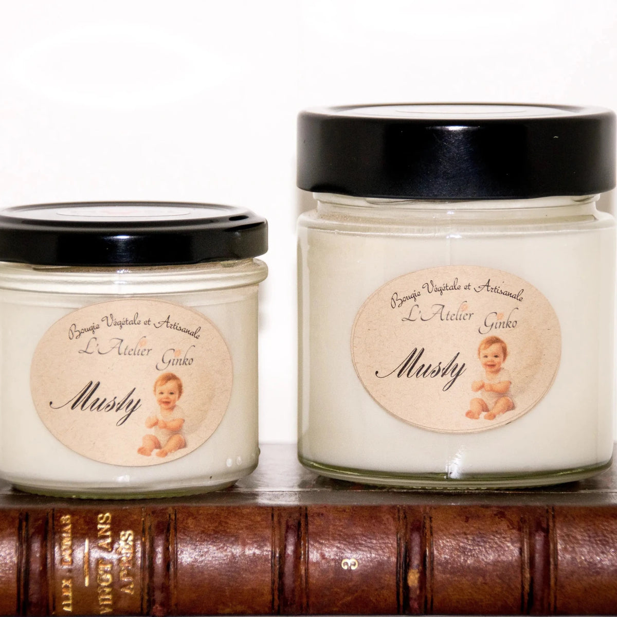 Bougie parfumée Musty - L'Atelier Ginko - Boutique en Ligne