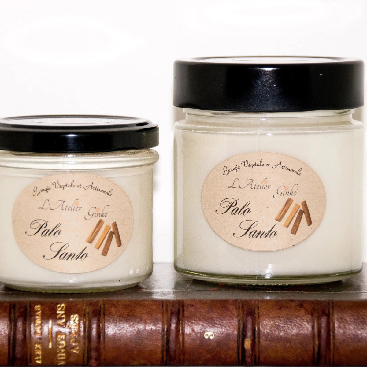 Bougie parfumée Palo Santo - L'Atelier Ginko - Boutique en Ligne