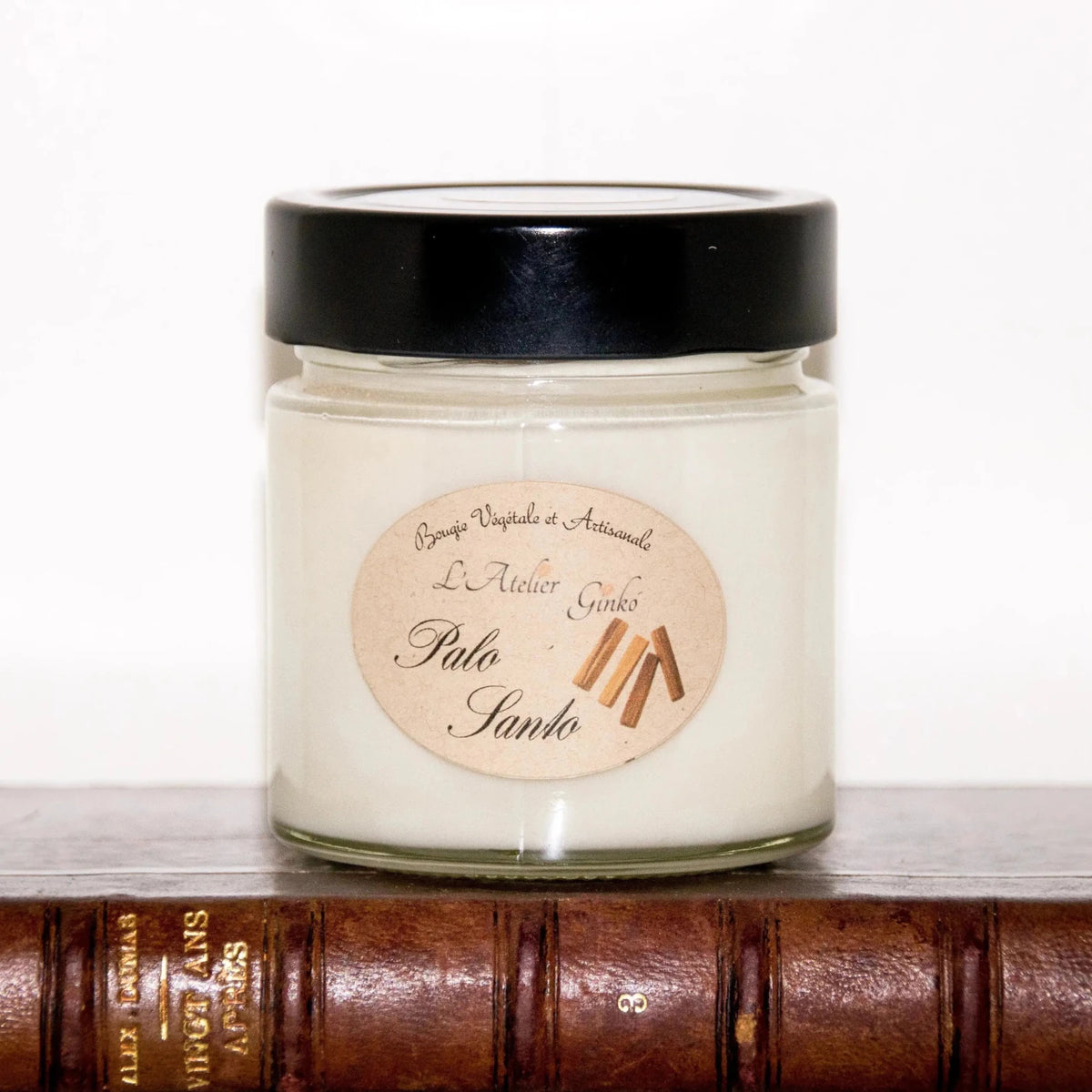 Bougie parfumée Palo Santo - L'Atelier Ginko - Boutique en Ligne