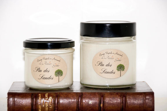 Bougie parfumée Pin des Landes - L'Atelier Ginko - Boutique en Ligne