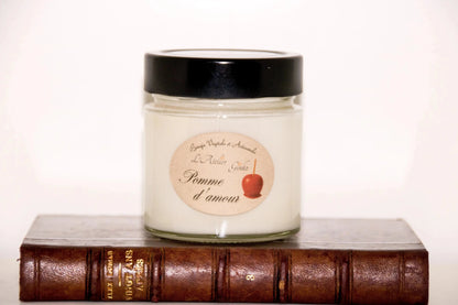 Bougie parfumée Pomme d'Amour en cire de soja végétale L'Atelier Ginko - Boutique en Ligne