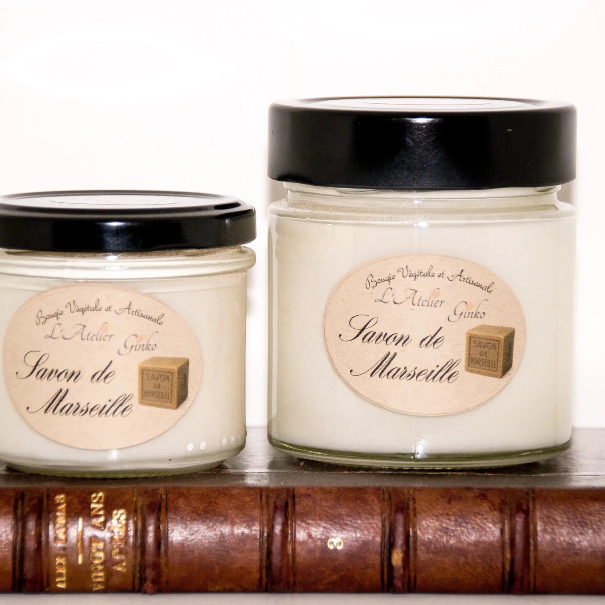 Bougie parfumée Savon de Marseille - L'Atelier Ginko - Boutique en Ligne