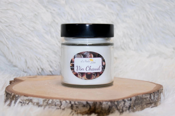 Bougie parfumée Vin Chaud – Cire de soja artisanale - L'Atelier Ginko - Boutique en Ligne