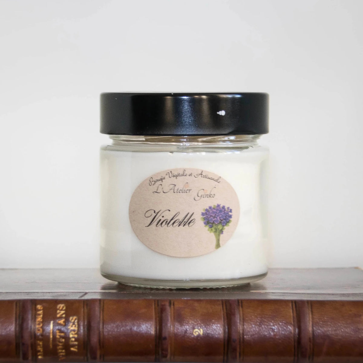 Bougie parfumée Violette - L'Atelier Ginko - Boutique en Ligne