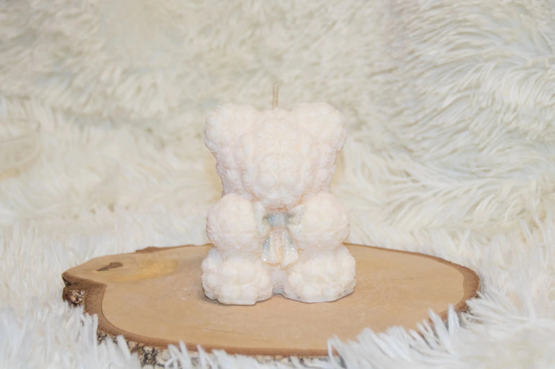 Bougie Peluche vue de face collection - L'Atelier Ginko