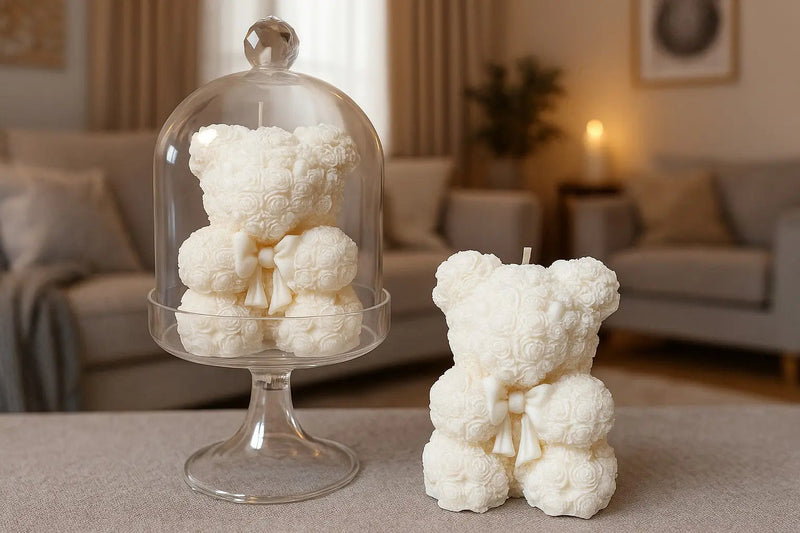 Bougie Peluche décorative originale cadeau - L'Atelier Ginko