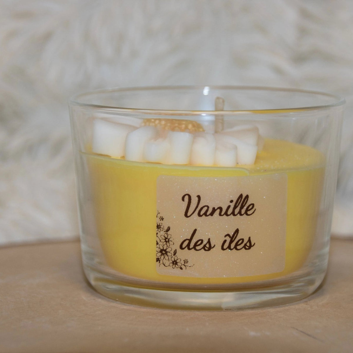 Bougie Vanille des Iles - L'Atelier Ginko - Boutique en Ligne