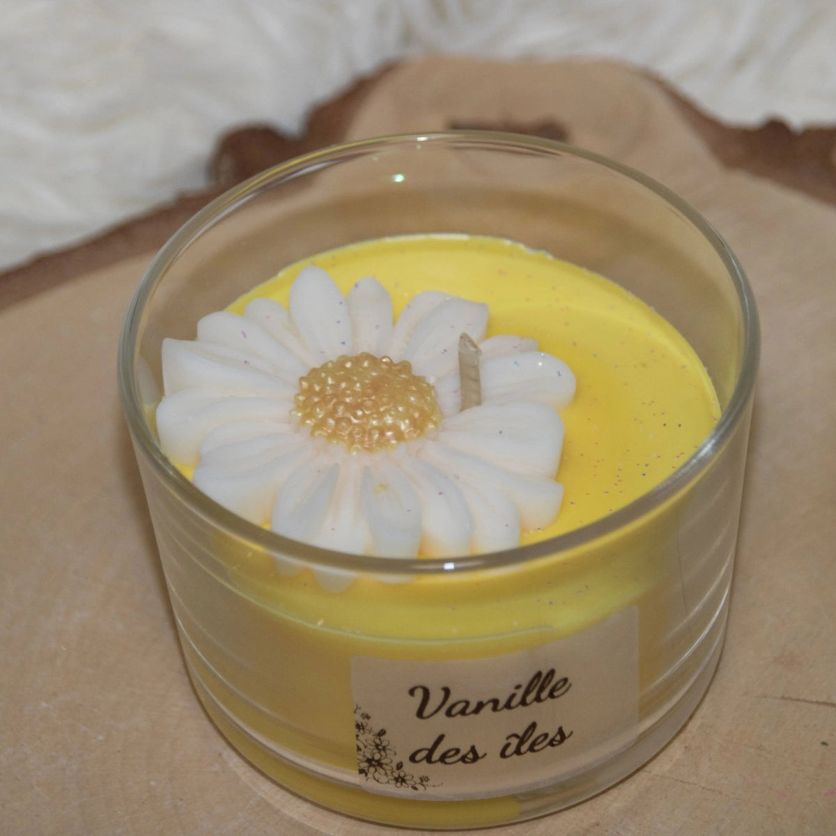 Bougie Vanille des Iles - L'Atelier Ginko - Boutique en Ligne